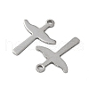 201 Stainless Steel Pendants STAS-I330-054P-2
