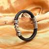 Braided Leather Cord Bracelets for Men BJEW-Z081-18AS-2