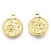 Ion Plating(IP) 201 Stainless Steel Pendants STAS-N098-182LG-1