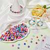 SOFPLATE 500Pcs Opaque Acrylic Beads SACR-SP0001-09-4