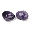 Mother's Day Gifts Heart Natural Amethyst Palm Stones G-C186-02B-2