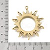 Ion Plating(IP) 304 Stainless Stee Locket Pendants STAS-S132-08G-01-3