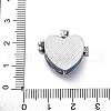Brass Enamel Locket Pendants KK-F894-15P-4