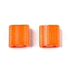 2-Hole Baking Paint Glass Seed Beads SEED-S023-17C-27-3