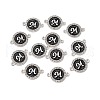 Alloy Enamel Links Connectors ENAM-TAC0003-01S-02M-3
