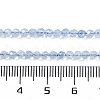 Natural Aquamarine Beads Strands X-G-N342-31-5