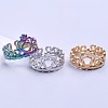 Fashionable 304 Stainless Steel Cuff Rings FS-WG08AB3-01-3