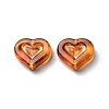 Imitation Amber Transparent Acrylic Beads MACR-D071-02D-3