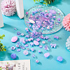  100G Transparent/Opaque Acrylic Beads MACR-TA0001-50B-4
