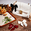 Beebeecraft 4Pcs 4 Colors Bowknot Polyester Pendant Decorations HJEW-BBC0001-09-4