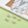 Brass Crystal Rhinestone Beads RSB11C14-6