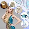 PVC Reversible Sequin Fabric DIY-WH0430-543E-6