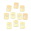 Ion Plating(IP) 304 Stainless Steel Pendants STAS-K216-49F-G-2