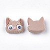 Resin Kitten Cabochons CRES-S363-27-2