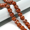 Natural Red Jasper Beads Strands G-H023-A04-01-2