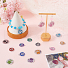 SOFPLATE 40Pcs 20 Styles Enamel Pendants ENAM-SP0001-01-4