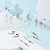 SUNNYCLUE DIY Sun Moon Earring Making Kit DIY-SC0020-34-5