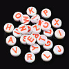 UV Plating Enamel Acrylic Beads PACR-N015-01G-2