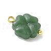 3Pcs 3 Colors Spray Painted Glass Pendants PALLOY-JF03522-02-3