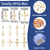 Kissitty 304 Stainless Steel Pendants STAS-KS0001-08G-4
