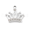 Alloy Rhinestone Pendants FIND-U026-19P-1