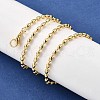 2.5MM Brass Oval Link Chain Necklaces NJEW-M108-20G-5