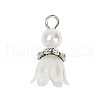 ABS Plastic Pearl with Acrylic Pendants PALLOY-JF03600-1