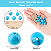 ARRICRAFT dTurquoise Beads Strands G-AR0003-68-2