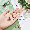 Natural & Synthetic Gemstone Round Beads G-NB0003-86A-3