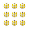 Natural Wooden Beads WOOD-TAC0010-05G-10