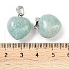 Natural Amazonite Pendants G-J386-H16-P-3