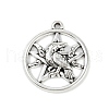 Tibetan Style Alloy Pendants PALLOY-P310-01F-AS-1