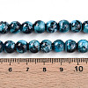 Baking Painted Glass Beads Strands X1-DGLA-N003-8mm-A08-5