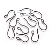304 Stainless Steel Earring Hooks STAS-O119-01B-1