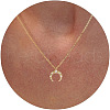 Brass Pendant Necklaces for Women FS-WG86CE9-07-1