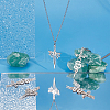 Unicraftale 12Pcs 2 Style 201 Stainless Steel Pendant STAS-UN0041-60-2