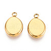 304 Stainless Steel Pendants STAS-T065-78G-1