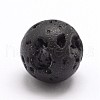 Natural Lava Rock Bead Strands X-G-A163-03-8mm-4