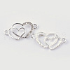 Alloy Rhinestone Links connectors ALRI-Q065-23S-2