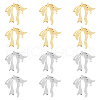 DICOSMETIC 24Pcs 2 Colors Rack Plating Alloy Pendants FIND-DC0005-56-1