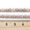Natural Cultured Freshwater Pearl Beads Strands PEAR-P062-04A-5