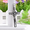 Crucifix Cross 304 Stainless Steel Big Pendants STAS-M206-96AS-1