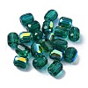 AB Color Plated Glass Beads GLAA-F108-12B-07-1