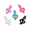 Spray Painted 201 Stainless Steel Charms STAS-I672-35-1