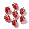 Transparent Resin Pendants RESI-CJC0011-47-3