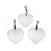 Natural Selenite Pendants G-M091-01B-1