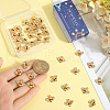SUNNYCLUE 40Pcs Alloy Enamel Charms ENAM-SC0005-55-3
