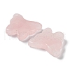 Natural Rose Quartz Pendants G-D087-01B-2