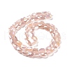 Faceted Electroplated Glass Beads Strands GLAA-G092-C01-3