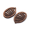 Walnut Wood Laser Cut Pendants X-WOOD-Q051-01H-2